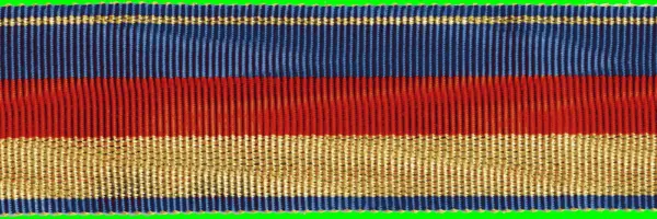 Burschenband der Markomannia mit den Farben blau-rot-gold